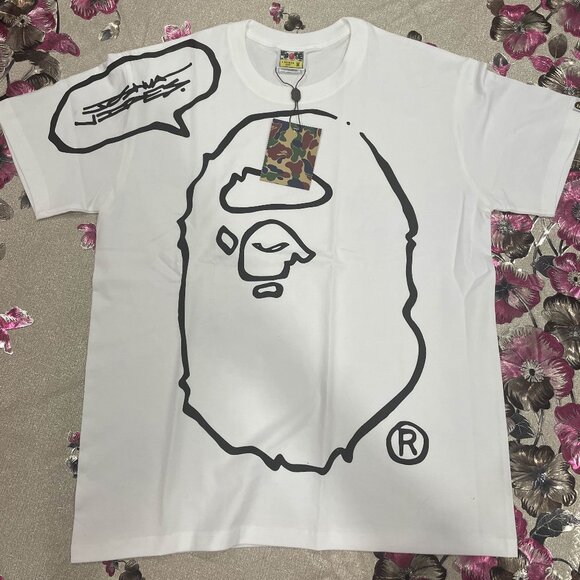 Bape x Joshua Vides T-Shirt White - Picture 1 of 2